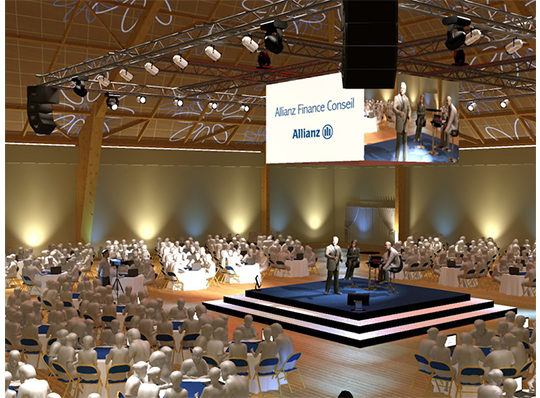 Allianz - Une scénographie Auréol