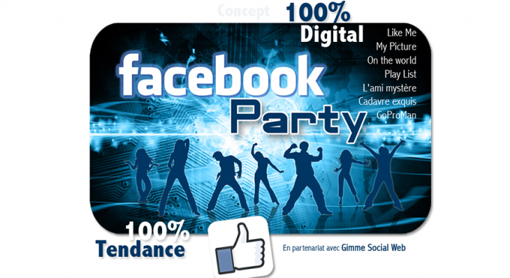 Facebook Party © - Un concept Auréol