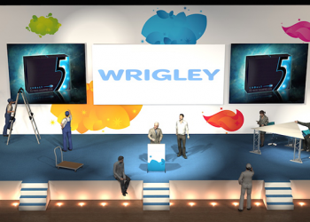 Wrigley - Une scénographie Auréo