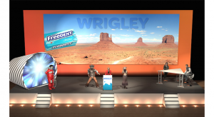 Wrigley 2 - Une scénographie Auréo